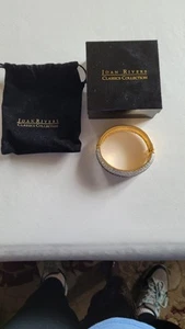 Joan Rivers eleganter Armreif mit Kristallscharnieren - Bild 1 von 8