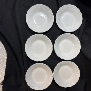 Set Of 6 Berry Bowls Royal Cauldon "Bristol Garden" Ironstone England - Picture 1 of 7