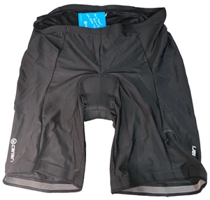 Canari Mens Shorts Sz XXL Black Cycling Bicycle Padded Stretch Moisture Wicking - Picture 1 of 12