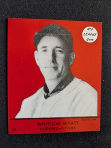 1941 Goudey Baseball Card # 18 Whit Wyatt - Brooklyn Dodgers (NM) - Picture 1 of 3