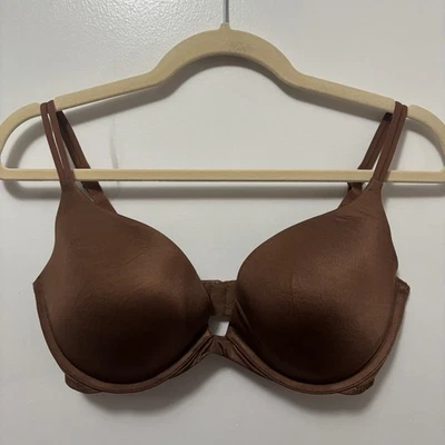 Victoria's Secret очень сексуальный винтажный 38D гладкий с подкладкой пуш-ап бюстгальтер в бронзе - Изображение 1 из 4