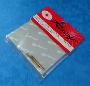 Vintage (Racy RTA025)) Tamiya TA04 Titanium Coated Damper Shaft Made in Japan - Picture 1 of 2