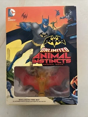 Batman Unlimited Animal Instincts Original Movie DVD with Exclusive Fire Bat NEW - Image 1 of 4