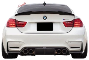 FOR 14-20 BMW F32 4 Series Coupe M4 Style Rear Trunk Spoiler Painted #668 Black - Bild 1 von 5
