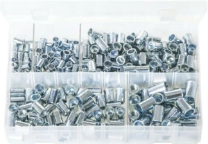 Assortment Box Threaded Inserts - Regular Type - M4 M5 M6 M8 M10 - 250 Pcs AB78N - Picture 1 of 2