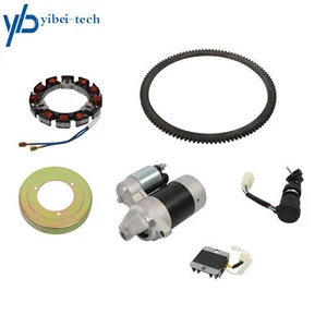 Motor de arranque eléctrico 186FA 186F 186FA L100 volante rectificador diésel - Imagen 1 de 14