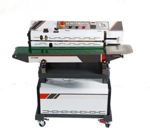 Continuous Band Sealer Air Suction/Air Flushing Vacuum Inflating Sealing Machine - Picture 1 of 7