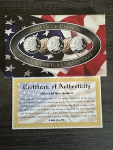 2004 Gold Edition State Quarter Collection - Picture 1 of 4