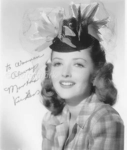 Vintage celebrità attrice hollywoodiana Martha Vickers 8X10 FOTO PUBBLICITARIA - Foto 1 di 1