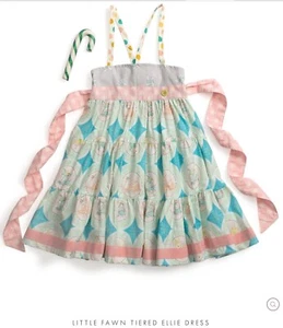 MATILDA JANE PLATINUM LITTLE FAWN TIERED ELLIE DRESS GIRLS SZ 8 NEW WINTER 7/8 - Picture 1 of 10
