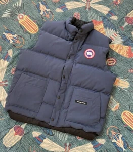 $650 Canada goose men’s XL Freestyle Crew Vest Atlantic blue - Picture 1 of 14