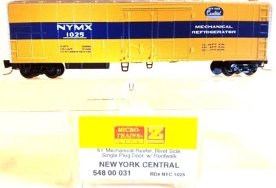 Z MTL 548 00 031 51ft Rivet Side Mech Reefer Single Plug Door NYC NIB - Image 1 of 4