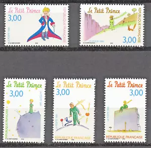 SERIE TIMBRES 3175-3179 NEUF XX LUXE LE PETIT PRINCE D'ANTOINE DE SAINT-EXUPERY - Photo 1/1