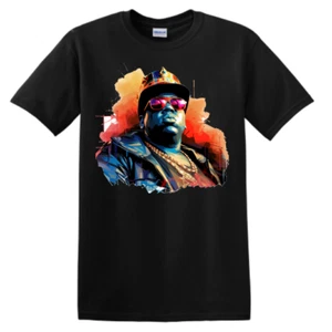Camiseta gráfica Notorious BIG Biggie Smalls personalizada para hombre manga corta rap S-XL - Imagen 1 de 1