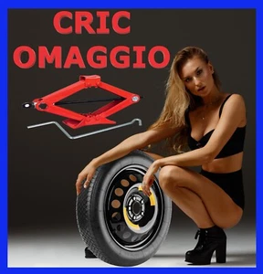 Ruotino Toyota Yaris Cross 145/90 R16 " Ruota di Scorta kit Cric Crick auto - Foto 1 di 8