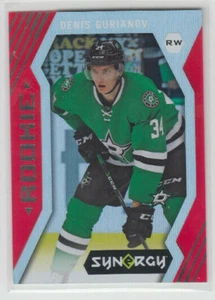 17/18 UD Synergy Dallas Stars Denis Gurianov Red Rookie RC card #61 - Picture 1 of 2