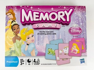 Memory Matching Game Disney Princess Edition By Hasbro Good Fun - Image 1 of 4