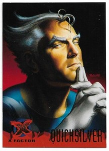 Quicksilver 95 Fleer Ultra 109 Team X-Factor Trading Card Ungraded