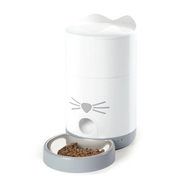 Catit Pixi Automatic Feeder - White (43752)