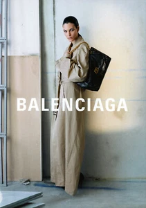 BALENCIAGA magazine AD #05  2023 Vittoria Ceretti Eliza Douglas Qin Lei 4 PGS - Picture 1 of 5