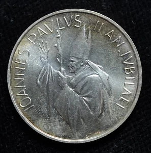 1000 Lire Giovanni Paolo II Holy Year 1983-1984 Vatican - Picture 1 of 2