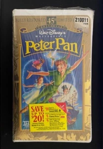 Peter Pan VHS Brand New Factory Sealed 12730 Clamshell - Bild 1 von 2