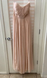 Vestido Jenny Yoo Talla 12 Aidan Convertible Sin Tirantes Gasa Vestido - Imagen 1 de 10