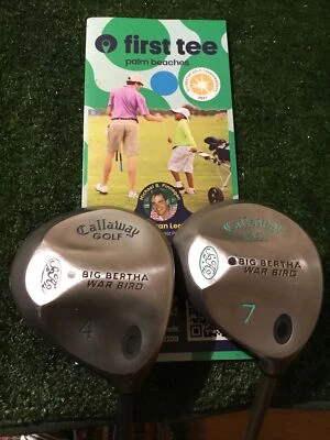 Callaway Ladies Big Bertha War Bird 4-7 Woods Set Graphite - Image 1 of 4