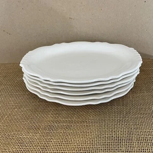 Homer Laughlin Piatti da Pranzo Ovali Smerlati Stile Ristorante Servizio Pesce (6) - Foto 1 di 6