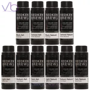 REDKEN BREWS FOR MEN 5 Minutos Color Camuflaje con Pro-Oxide Developer Vol. Combo de 10 - Imagen 1 de 11