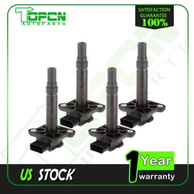 4 NEW Ignition Coil FOR 1997-2000 Audi A4 & 2000-2001 Volkswagen Jetta 1.8L-L4 - Image 1 of 4