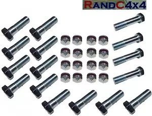 PB16 Land Rover Defender Discovery 1 & 2 Prop Welle Mutter & Bolzen Kit Set x16 K91 - Bild 1 von 1