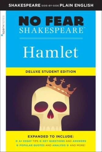 Hamlet: No Fear Shakespeare Deluxe Student Edition (Volume 1) - VERY GOOD Foto 1 de 1