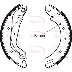 Apec Rear Brake Shoes SHU581 - OE High Quality Precision Engineered Part - Picture 1 of 2