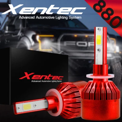 XENTEC LED HID Foglight Conversion kit 881 6000K for 2007-2012 Kia Rondo — 第 1/4 张图片