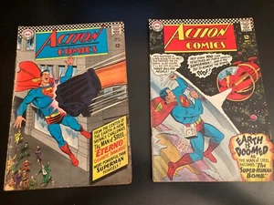 Lot of *5* Silver Age ACTION COMICS (Superman/Supergirl) #342,343,345,347,348 - Picture 1 of 16