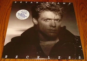 BRYAN ADAMS ~ RECKLESS ~ LP STILL IN THE SHRINK WITH HYPE STICKER ~ 1984 - Picture 1 of 8