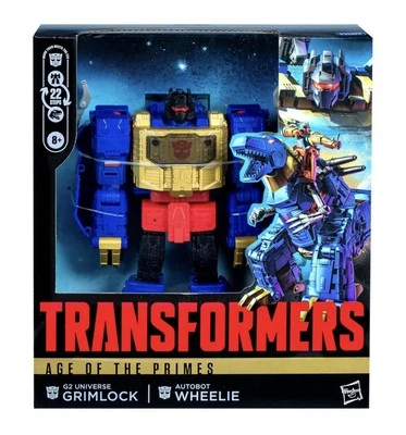 Transformers (Age Of The Primes) G2 UNIVERSE GRIMLOCK & AUTOBOT WHEELIE 8+ New - Image 1 of 4