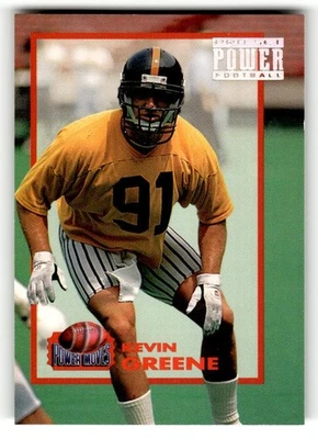 1993 Pro Set Power #PM25 Kevin Greene Power Moves - Image 1 of 2