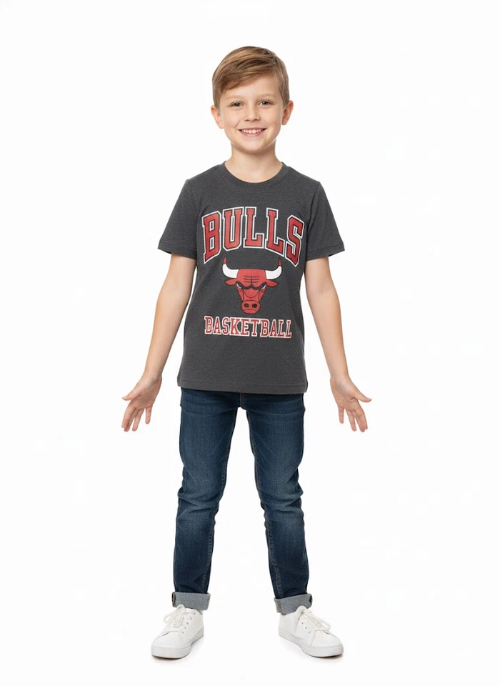 Chicago Bulls Boys Boy's Tee T Shirt Top Size 5/6 NWT - Image 1 of 1