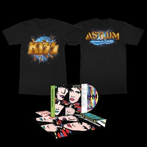 KISS Asylum 40th Anniversary Picture Disc (Limited Edition) + M Tee [SHIPS NOW!] - Picture 1 of 5