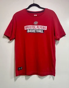 Bristol Flyers Basketball Team T-Shirt Herren rot Bristol Sport Größe Large - Bild 1 von 9