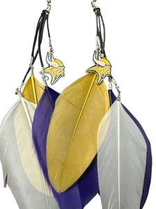Minnesota Vikings Feder Ohrhänger - Bild 1 von 1