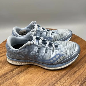 Saucony Liberty ISO Mujer Talla 10 Zapatos Azul Correr Cómodo Caminar Tenis - Imagen 1 de 8