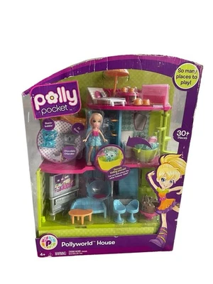 Pollyworld House Polly Pocket Dollhouse New In Box 2009 - Image 1 of 4