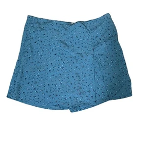 Bentley Blue Floral Women’s Skort Size Large - Picture 1 of 6