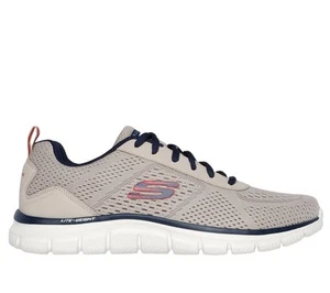 Skechers Schuhe Mann Textilien, Track Leshur, Memory Foam Tpnv (Taupe / Navy) - Bild 1 von 6