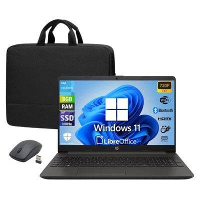 Notebook Pc Portatile HP 250 G9 N4500 Ram 8Gb SSD 256Gb Win11 Pro + OMAGGIO