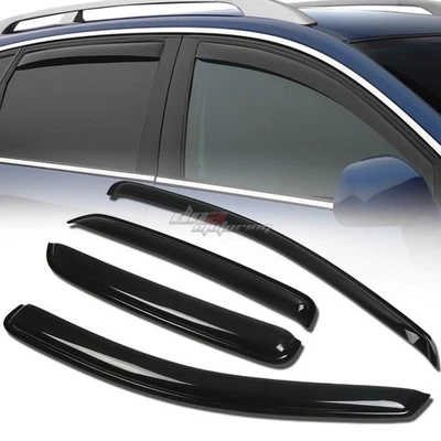FOR 05-10 500/TAURUS D3 SMOKE TINT WINDOW VISOR SHADE/VENT WIND/RAIN DEFLECTOR - Image 1 of 4