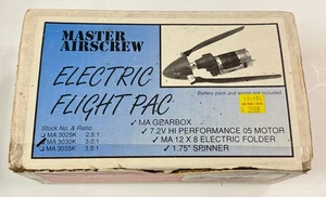 Master Airscrew Electric Flight Pac Electric Motor w/ Gearbox and Folding Prop - Picture 1 of 2